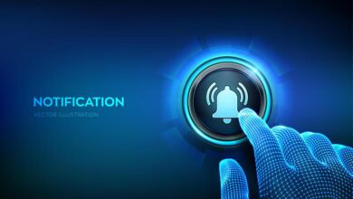 system notifications